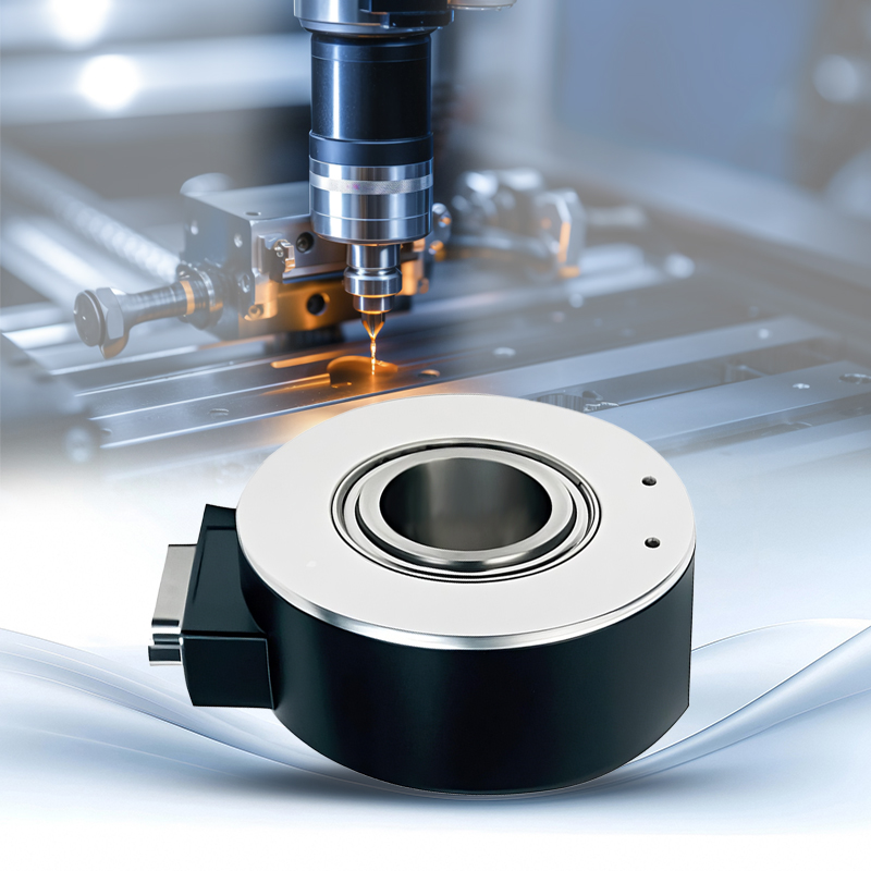 GT series incremental encoder with pulse signal output; high reliability, shockproof, and vibration-resistant.