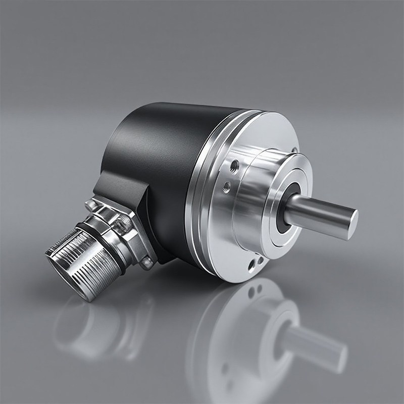 RS485/ASCII code free protocol single-turn and multi-turn absolute encoders