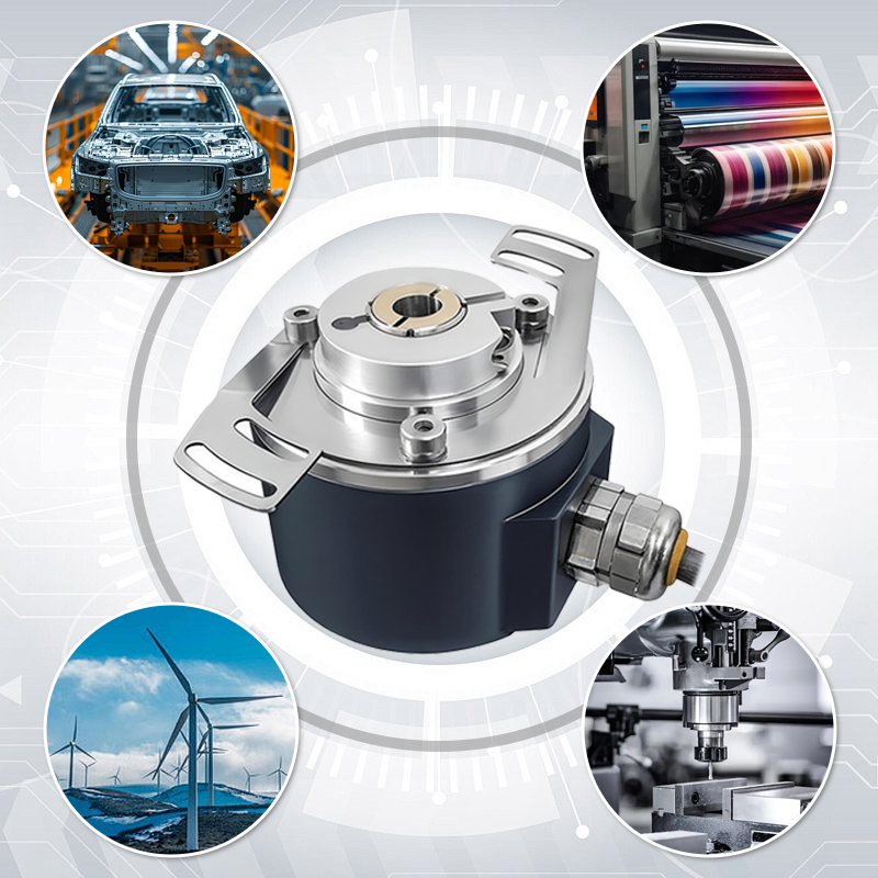 RS485, Modbus-RTU absolute value industrial encoder ISFS/M58 single-turn encoder