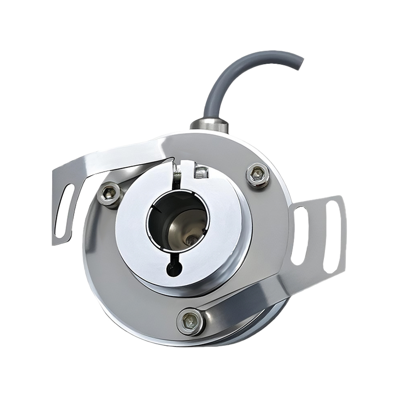 Analog signal single-turn absolute value 58mm outer diameter blind hole type top screw encoder