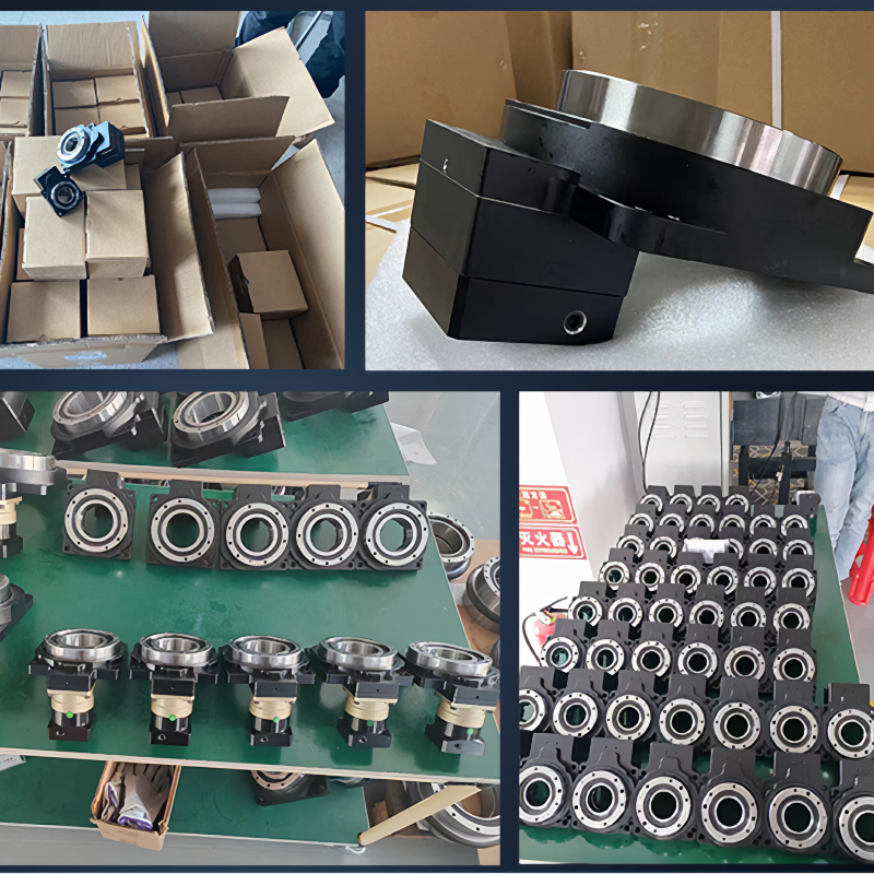 KTN85 Low Noise High Torque Precision Hollow Rotary Platform Reducer CNC Rotary Table  85mm Small rotating platform