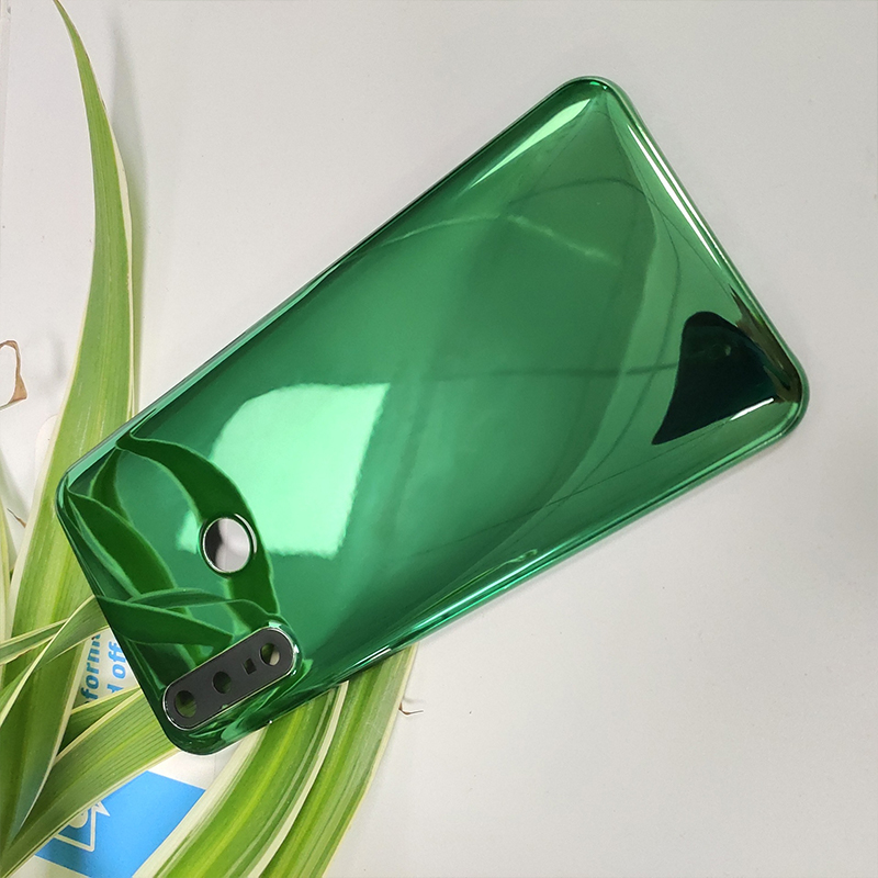 Vacuum electroplating surface treatment for color gradient ABS plastic electroplating processing and coating