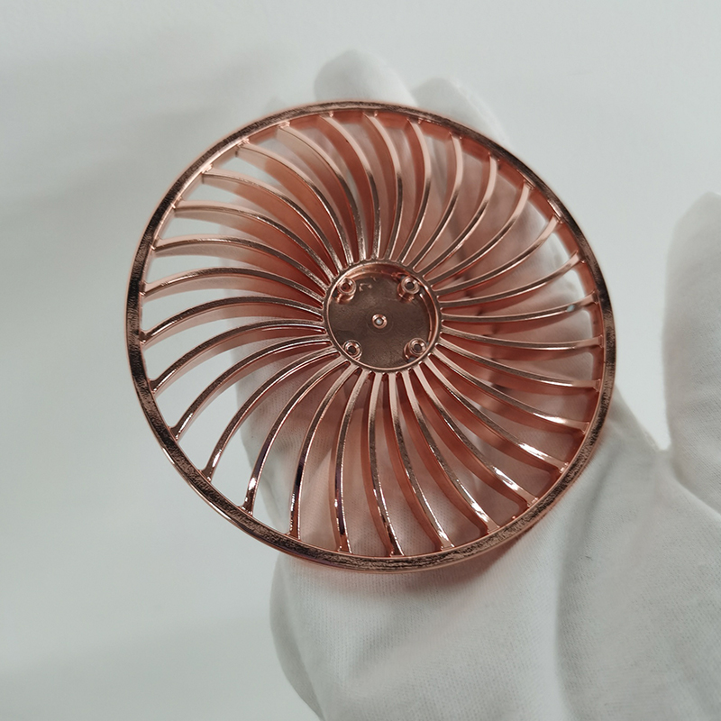 ABS/PC plastic electroplating with bright, full color. Custom surface treatment available.