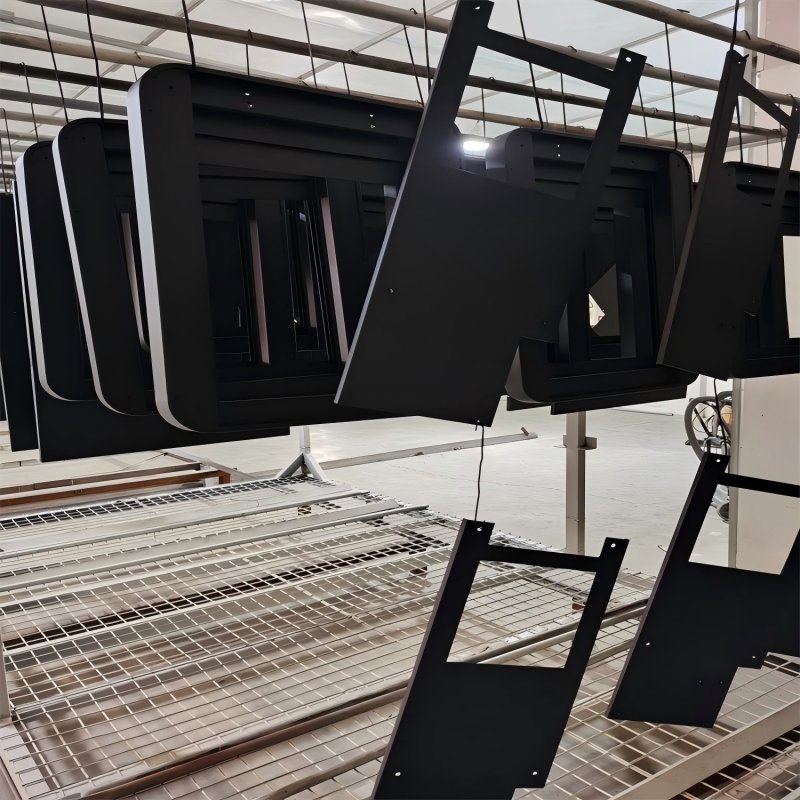 Steel painting improves the quality of steel, making it more beautiful, clean, high-quality, and more valuable. 