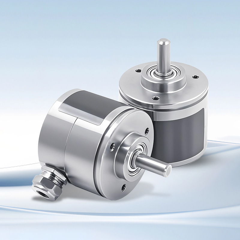 IP68 waterproof encoder with multi-ring gears, absolute value, single-ring electromagnetic outdoor underwater encoder