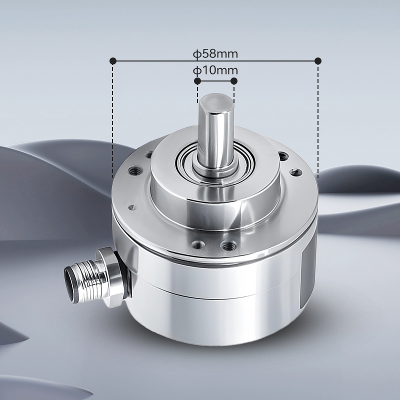 IP68 waterproof encoder with multi-ring gears, absolute value, single-ring electromagnetic outdoor underwater encoder