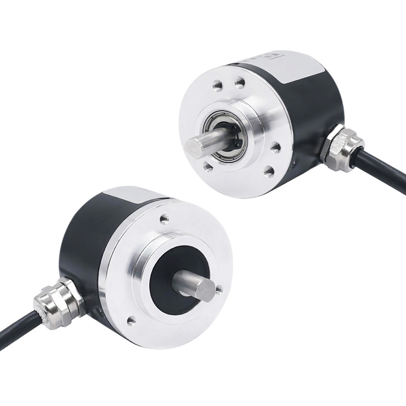 Flange incremental encoder with stainless steel shaft, low temperature resistance and wide voltage range