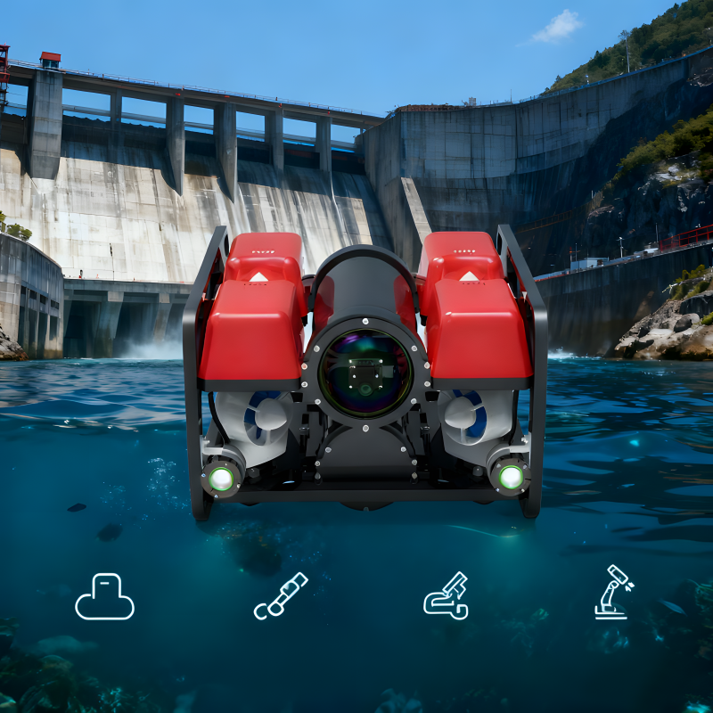 Observation Rov Container Eriksen - Edge underwater robot, observation-grade unmanned tethered ...